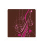 Embout bûche Rose