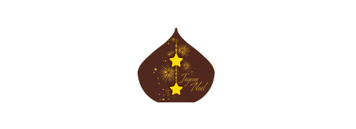 plaquette décor embout de buche