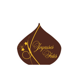 plaquette décor embout de buche