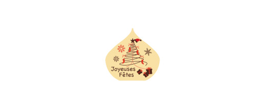 plaquette décor embout de buche