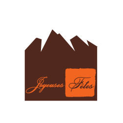plaquette décor embout de buche