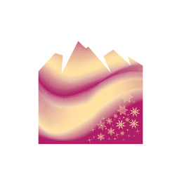 plaquette décor embout de buche