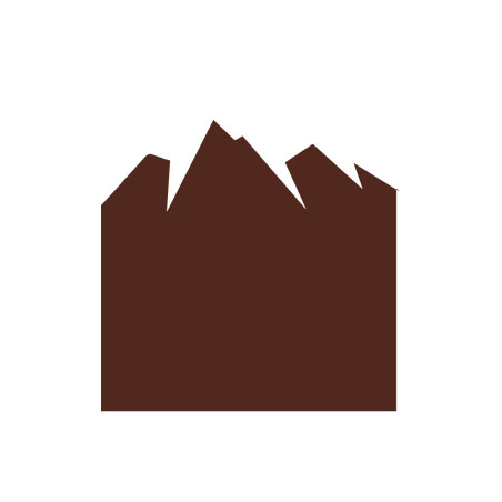 Plaquette décor embout de buche, Décoration de pâtisserie en chocolat pour les professionnels des métiers de bouche. Manudecors