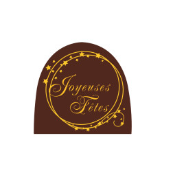 plaquette décor embout de buche