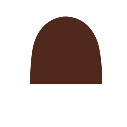 plaquette décor embout de buche