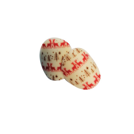 Mini chips Noël Rouge