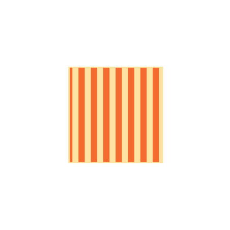 rayé orange