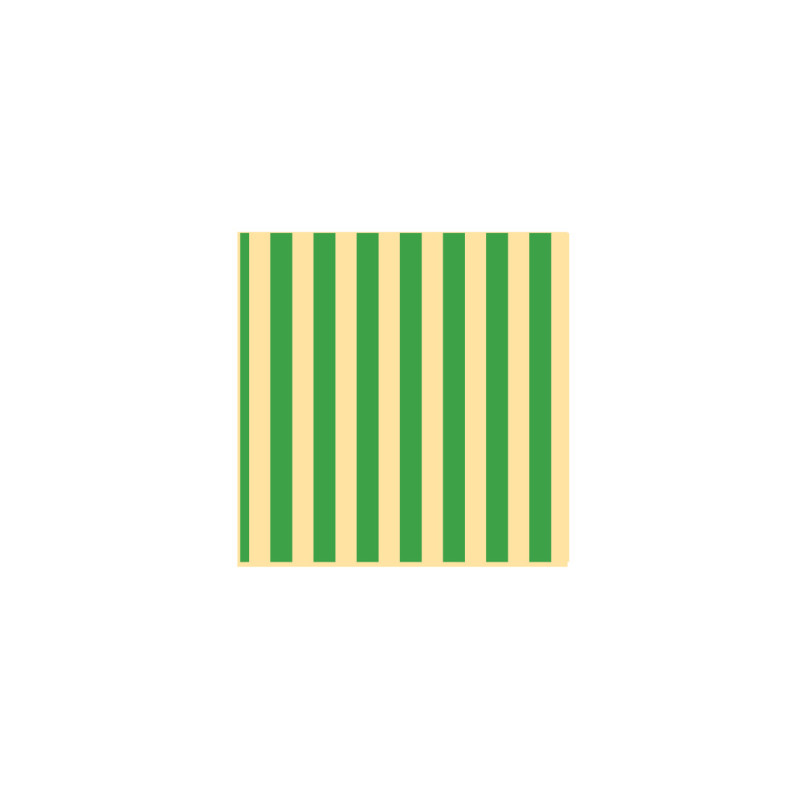 rayé vert