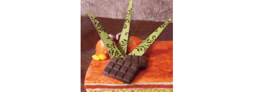 decors alimentaire en chocolat