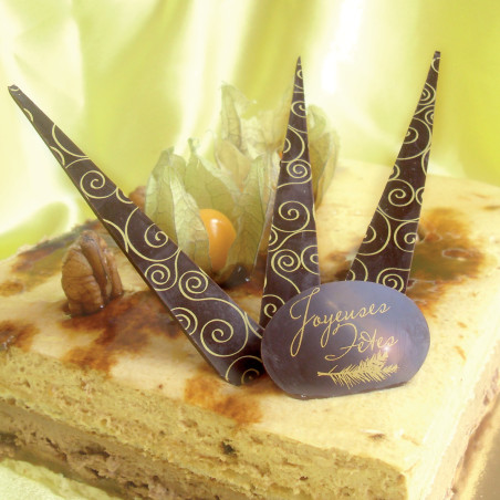 Pics en chocolat
