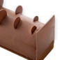 Embout bûche Neutre lait