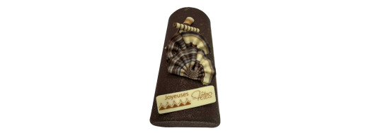 pastille décors chocolat noel
