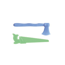sujets décors en plastique
