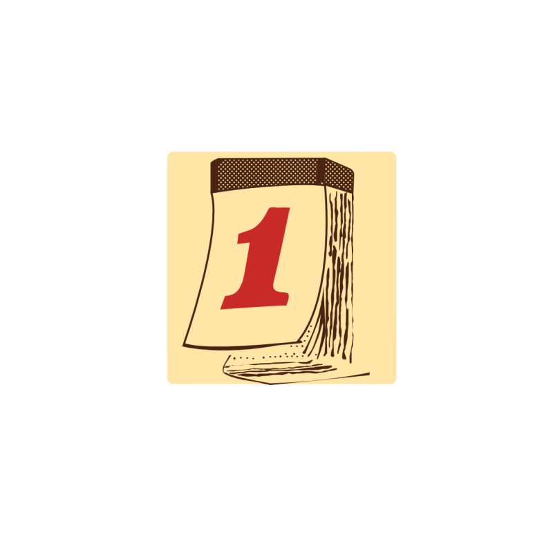 Calendrier 1er
