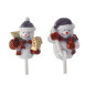 Bonhomme de neige joyeux