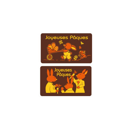 plaquette decors chocolat serigraphie Manudecors