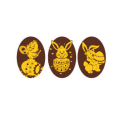 plaquette decors chocolat serigraphie