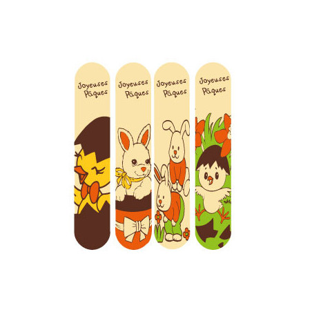 plaquette decors chocolat serigraphie