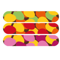Plaquettes en chocolat décoratives pour dessus d'éclairs  Manudecors