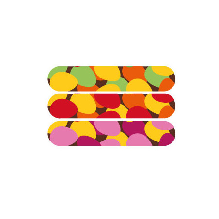 Plaquettes en chocolat décoratives pour dessus d'éclairs  Manudecors