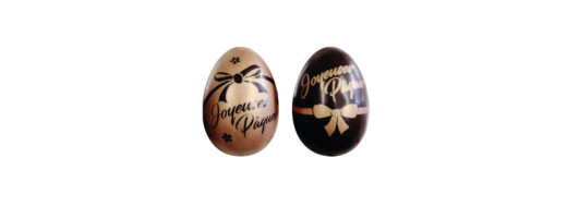 plaquette decors chocolat serigraphie