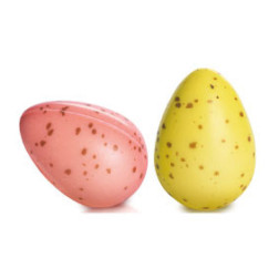 Décor oeuf en chocolat décoré pour Pâques