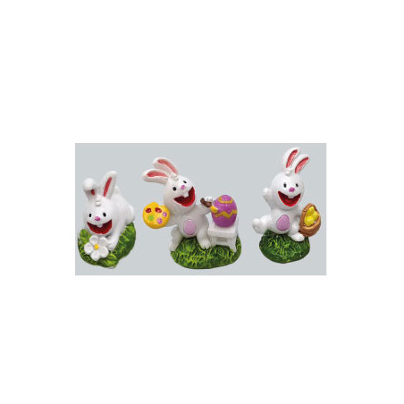 décors de pâques en résine pour pâtisserie