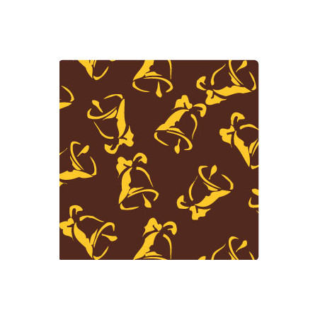 Feuille de transfert  alimentaire pour la décoration de chocolat ou de bonbons chocolat