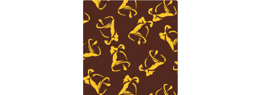 Feuille de transfert  alimentaire pour la décoration de chocolat ou de bonbons chocolat