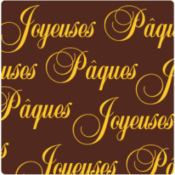 Feuille de transfert sérigraphie alimentaire pour la décoration de chocolat ou de bonbons chocolat