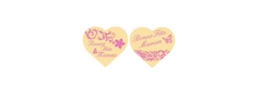 Décor chocolat pour la fête des mères