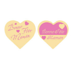 plaquette decors chocolat serigraphie