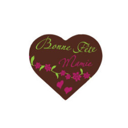 décors chocolat pastille fête des grands mères