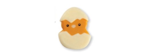 poussin décor chocolat