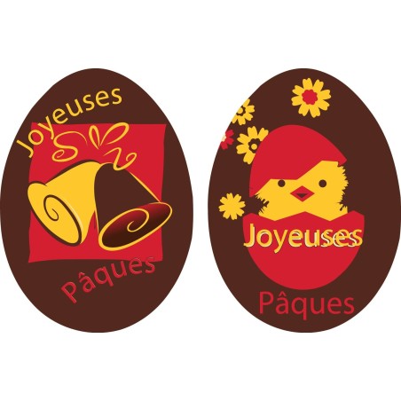 décors chocolat pâques
