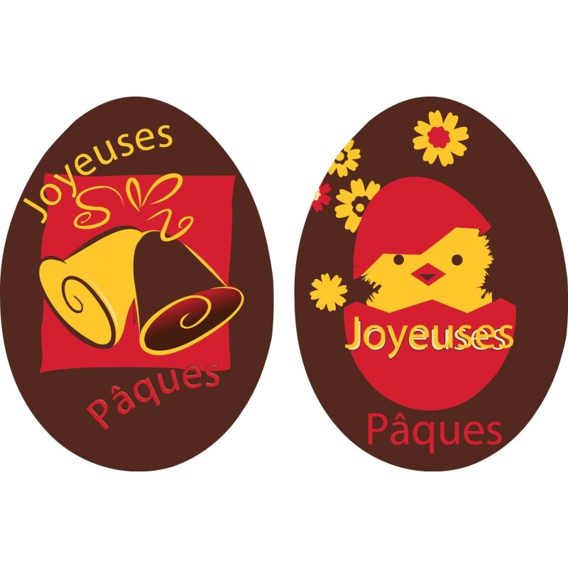 décors chocolat pâques