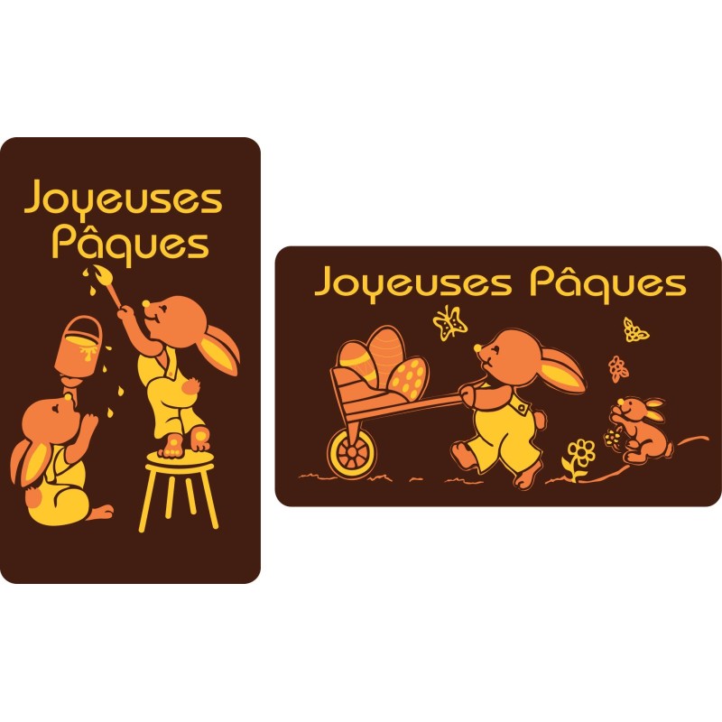 plaquette decors chocolat serigraphie Manudecors