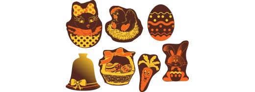 décors en chocolat profesionnels pour pâques / Manudecors