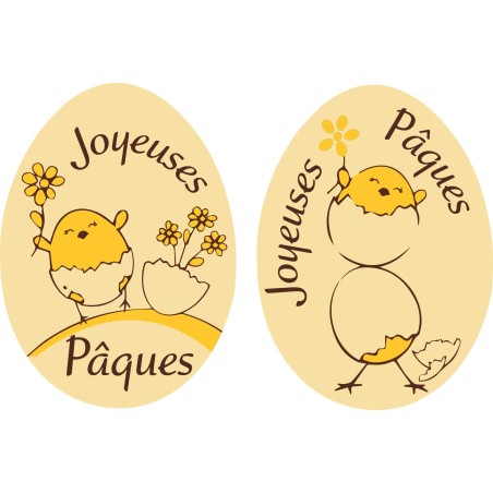 Plaquettes en chocolat décoratives pour pâtisserie Manudecors