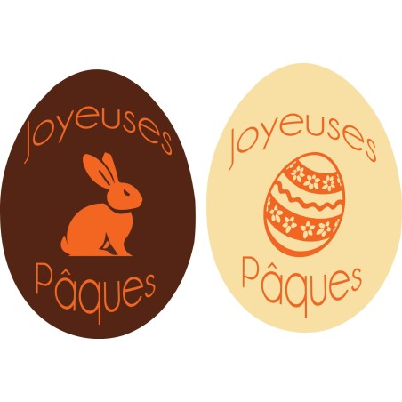 décor chocolat grand oeuf