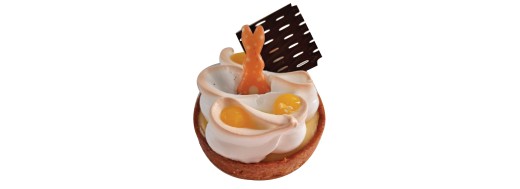 Plaquettes en chocolat décoratives pour pâtisserie de pâques Manudecors