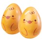 Oeuf poussins souriant