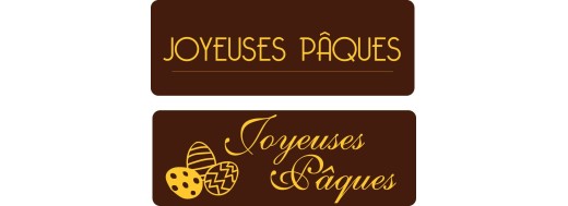 Plaquettes en chocolat décorées pour artisans pâtissiers Manudecors