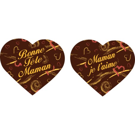 plaquette décors chocolat