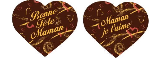 plaquette décors chocolat