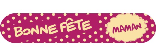 Décor dessus d'éclairs pour la fête des mères