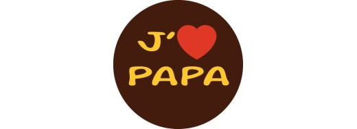 plaquette decors chocolat serigraphie Fête des Pères. Manudecors