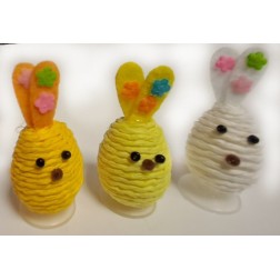 décors de pâques en cordelette pour pâtisserie