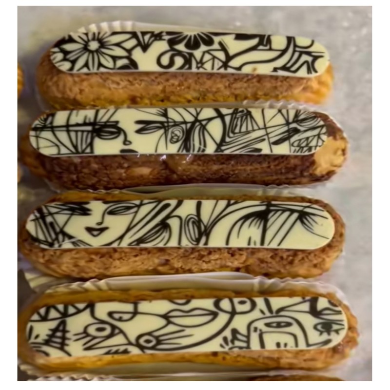 Dessus d'éclair graphique