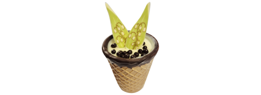 Pastille decors chocolat serigraphie 1er Mai